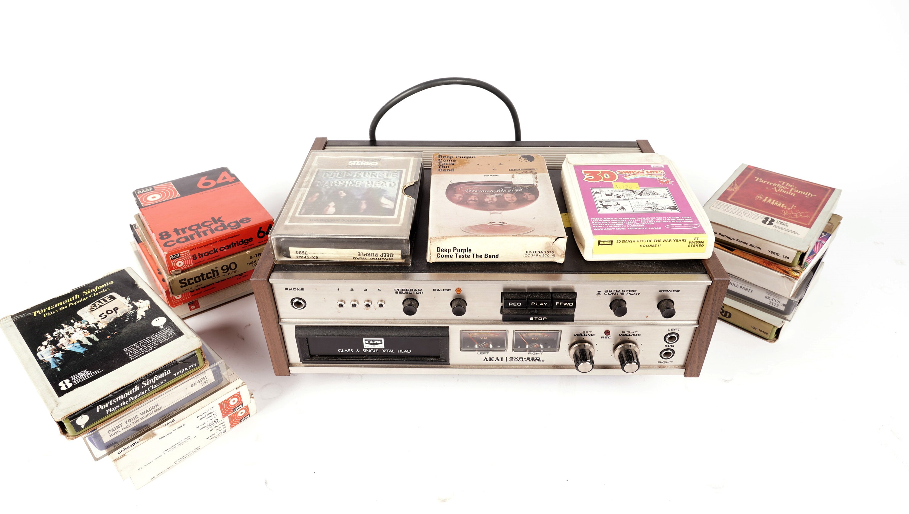 Make a Difference VA レコード　1989 Lot 92 - Akai GXR-82D 8-Track player