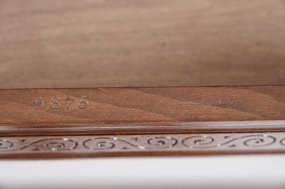 Lot 61 - A Victorian Aesthetic period oak credenza, stamped Gillow & Co