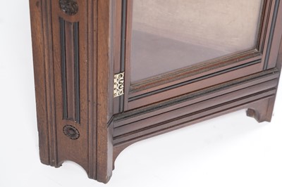 Lot 61 - A Victorian Aesthetic period oak credenza, stamped Gillow & Co
