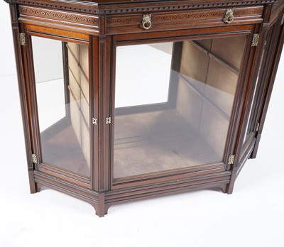 Lot 61 - A Victorian Aesthetic period oak credenza, stamped Gillow & Co