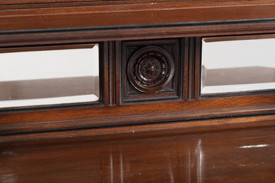 Lot 61 - A Victorian Aesthetic period oak credenza, stamped Gillow & Co