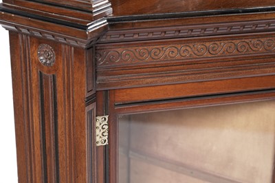Lot 61 - A Victorian Aesthetic period oak credenza, stamped Gillow & Co