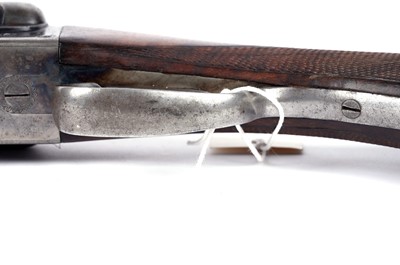 Lot 366 - Belgian 12-bore double barrel shotgun
