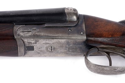 Lot 366 - Belgian 12-bore double barrel shotgun
