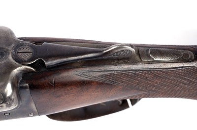 Lot 366 - Belgian 12-bore double barrel shotgun