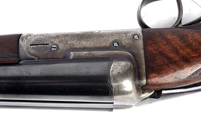 Lot 366 - Belgian 12-bore double barrel shotgun