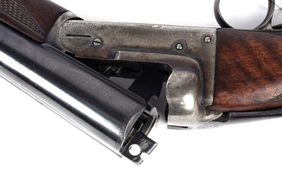 Lot 366 - Belgian 12-bore double barrel shotgun