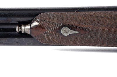 Lot 366 - Belgian 12-bore double barrel shotgun