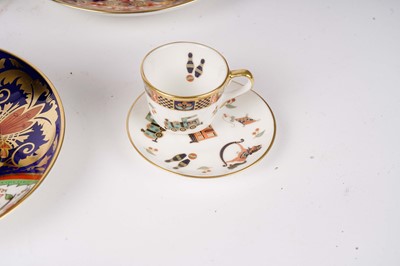Lot 248 - A selection of Royal Crown Derby The Curator’s Club teacups and saucers
