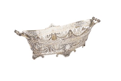 Lot 1407 - A late 19th Century Continental silver jardinière
