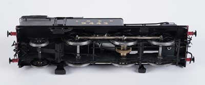 Lot 29 - A metal kit-built 0-gauge 0-6-2 locomotive