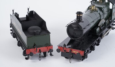 Lot 112 - A metal kit-built 0-gauge 4-4-0 locomotive and six-wheel tender