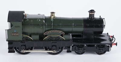 Lot 112 - A metal kit-built 0-gauge 4-4-0 locomotive and six-wheel tender