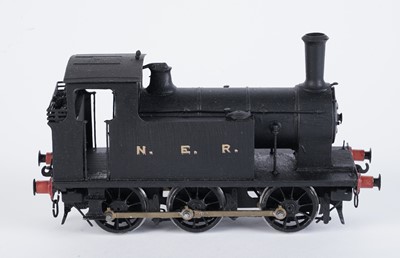 Lot 130 - A metal kit-built 0-gauge 0-6-0 locomotive
