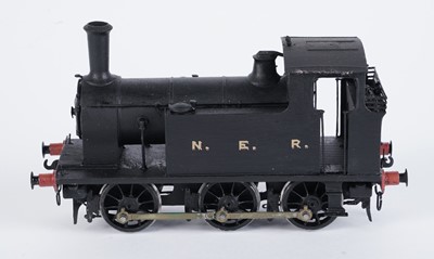 Lot 130 - A metal kit-built 0-gauge 0-6-0 locomotive