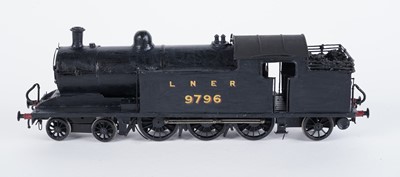 Lot 149 - A metal kit-built 0-gauge 4-6-2 locomotive