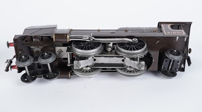 Lot 156 - A Hornby 0-gauge 4-4-2 locomotive and eight-wheel tender