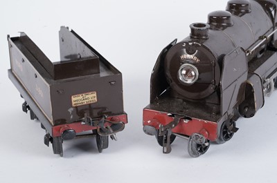 Lot 156 - A Hornby 0-gauge 4-4-2 locomotive and eight-wheel tender