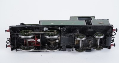 Lot 166 - A metal kit-built 0-gauge 0-4-4 locomotive