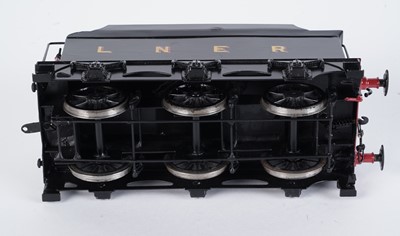 Lot 171 - A metal kit-built 0-gauge 4-6-0 locomotive and six-wheel tender