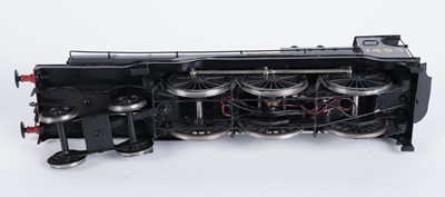Lot 171 - A metal kit-built 0-gauge 4-6-0 locomotive and six-wheel tender