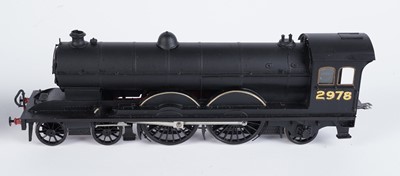Lot 190 - A metal kit-built 0-gauge 4-4-2 locomotive and six-wheel tender