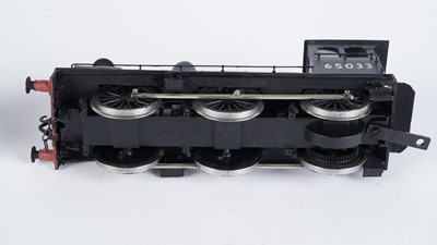 Lot 215 - A metal kit-built 0-gauge 0-6-0 locomotive and six-wheel tender