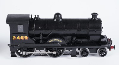 Lot 236 - A metal kit-built 0-gauge 4-4-0 locomotive and six-wheel tender