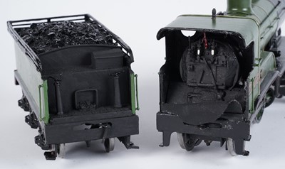 Lot 242 - A metal kit-built 0-gauge 4-4-0 locomotive and six-wheel tender