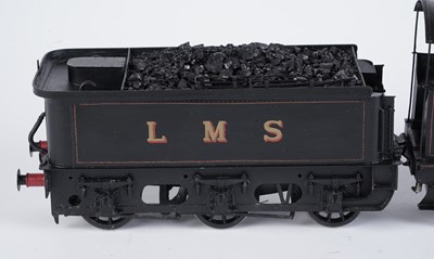 Lot 245 - A metal kit-built 0-gauge 4-6-0 locomotive and six-wheel tender