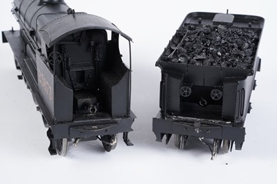 Lot 245 - A metal kit-built 0-gauge 4-6-0 locomotive and six-wheel tender