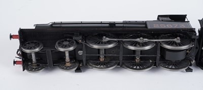 Lot 245 - A metal kit-built 0-gauge 4-6-0 locomotive and six-wheel tender