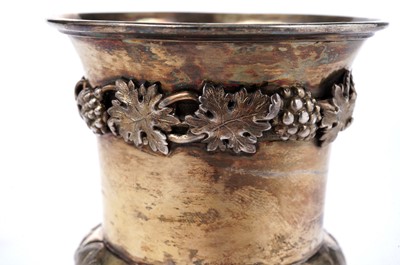 Lot 1520 - A late George III goblet