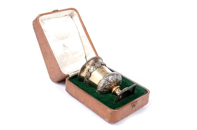Lot 1520 - A late George III goblet