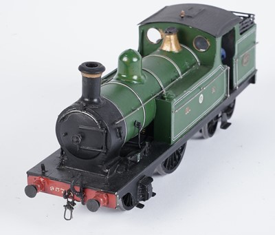 Lot 247 - A metal kit-built 0-gauge 2-2-4 tank locomotive