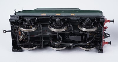 Lot 280 - A metal kit-built 0-gauge 0-6-0 locomotive and six-wheel tender