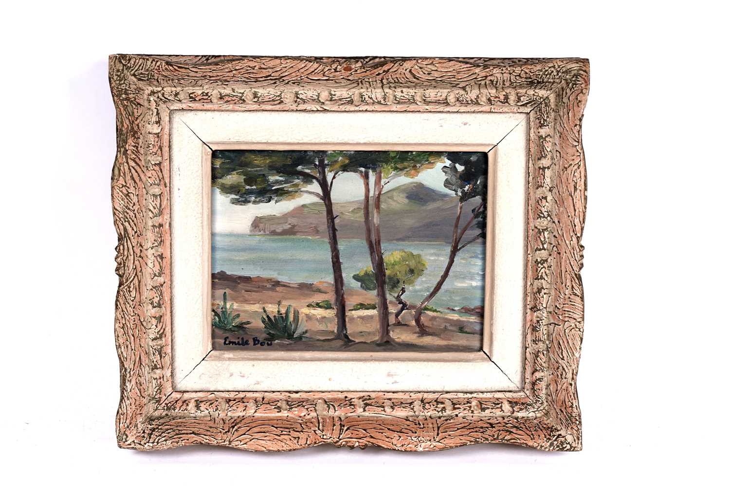 Lot 131 - Emilie Bou - Moroccan Coastal View | oil