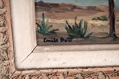 Lot 131 - Emilie Bou - Moroccan Coastal View | oil