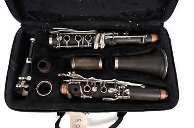 Lot 384 - A Boosey & Hawkes 'Regent' cornet; and an SMS Academy clarinet