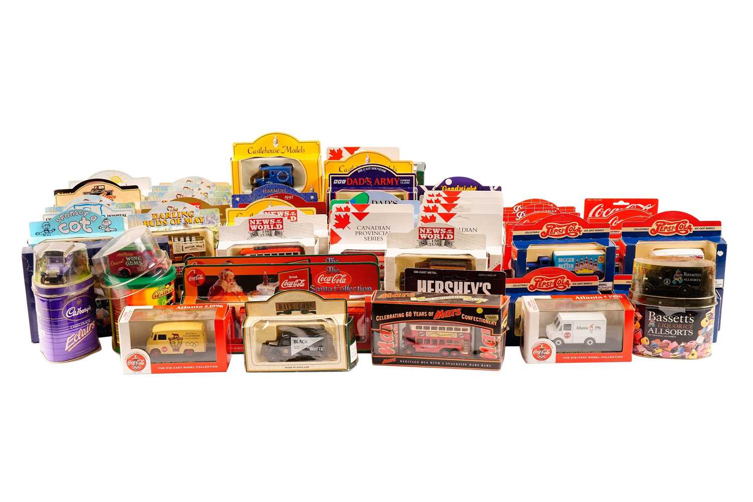 Lot 163 - A selection of diecast model vehicles