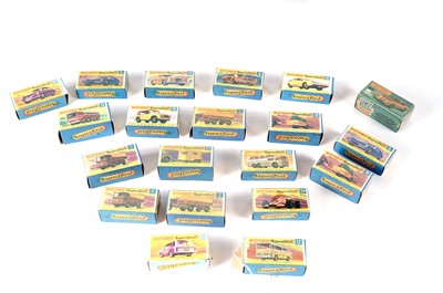 Lot 161 - A collection of Matchbox diecast cars in reproduction packaging