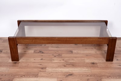 Lot 2 - A mid-20th Century teak coffee table