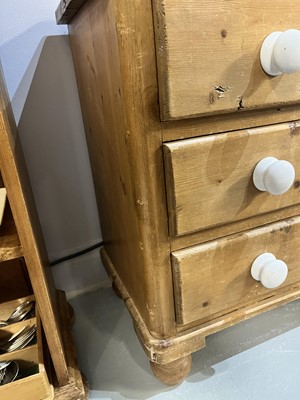 Lot 26 - A pair of Vintage pine beside cabinets