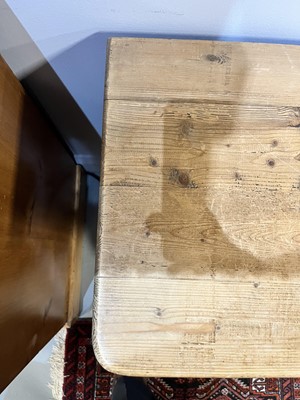 Lot 26 - A pair of Vintage pine beside cabinets