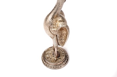 Lot 1392 - A late 19th Century Indian silver rosewater sprinkler