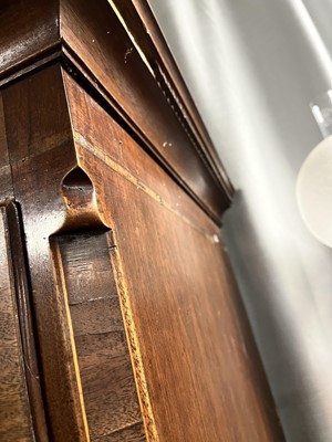 Lot 42 - A George III mahogany chest on chest