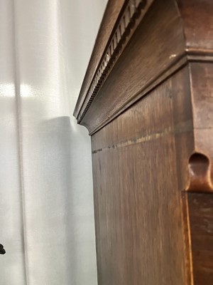 Lot 42 - A George III mahogany chest on chest