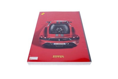 Lot 169 - A Tamiya Ferrari F2001 radio controlled car; and other Ferrari collectibles