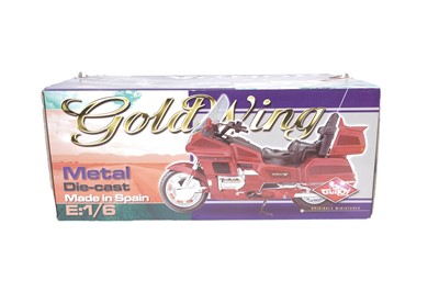 Lot 150 - Two New-Ray diecast models; and a Guiloy Honda Goldwing