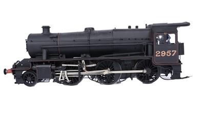 Lot 27 - A metal kit-built 0-gauge two rail electric 2-6-0 locomotive and six-wheel tender